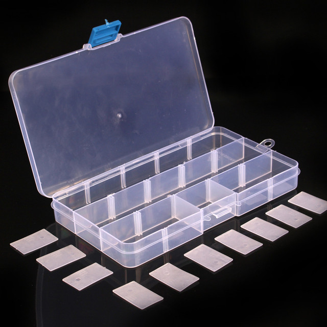 Plastic Fishing Lure Storage Case Organizer